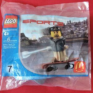 2004 LEGO, SKATE BOARDER TOY, MINT IN THE PACKAGE!!!